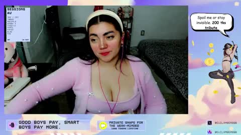 Snapshot of cuteambervi chatting on 10-02-25, 06:26 Princess Amber online show from 10-02-25, 06:26