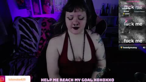 Snapshot of destroyall420 chatting on 05-08-26, 08:47 Lola Bdsm and fries online show from 05-08-26, 08:47