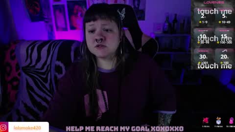 Snapshot of destroyall420 chatting on 05-12-26, 08:55 Lola Bdsm and fries online show from 05-12-26, 08:55