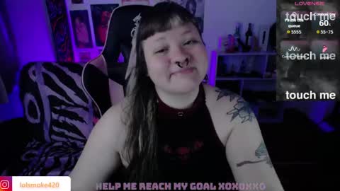 Snapshot of destroyall420 chatting on 05-17-26, 02:57 Lola Bdsm and fries online show from 05-17-26, 02:57