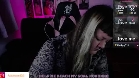 Snapshot of destroyall420 chatting on 06-06-26, 02:55 Lola Bdsm and fries online show from 06-06-26, 02:55
