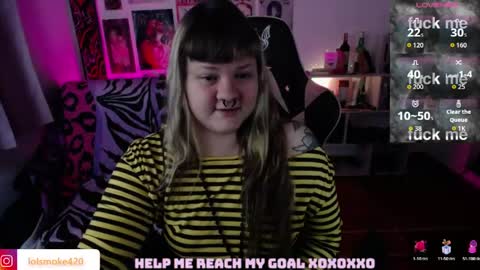 Snapshot of destroyall420 chatting on 06-07-26, 02:54 Lola Bdsm and fries online show from 06-07-26, 02:54