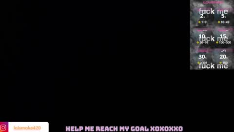 Snapshot of destroyall420 chatting on 06-14-26, 01:02 Lola Bdsm and fries online show from 06-14-26, 01:02