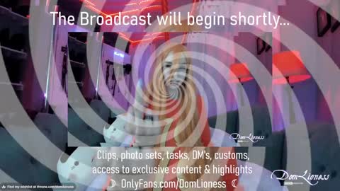 DomLioness online show from 01-24-25, 11:02