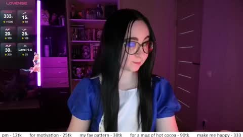 Snapshot of el_sweety chatting on 05-26-26, 10:55 If you like it when I meow give me a thumbs up online show from 05-26-26, 10:55