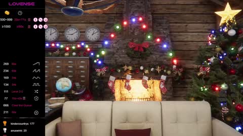 Elfie Love online show from 12-25-24, 09:22