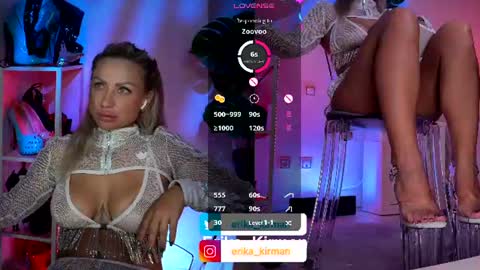 Erika      online show from 07-28-26, 12:45