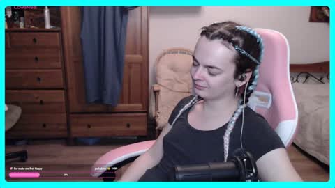 Snapshot of eva_katt chatting on 01-25-25, 08:53 Gamer Katt online show from 01-25-25, 08:53