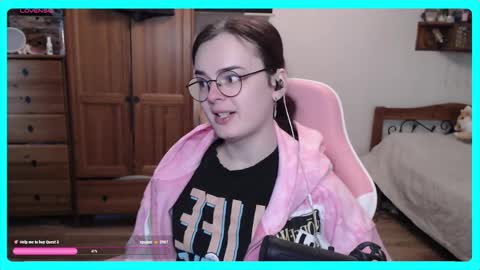Snapshot of eva_katt chatting on 02-25-25, 12:55 Gamer Katt online show from 02-25-25, 12:55