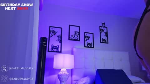 Snapshot of farahh_magdaly chatting on 01-29-25, 03:04 Farah online show from 01-29-25, 03:04