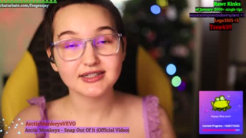 Snapshot of frogessjay chatting on 01-02-25, 02:22 Jaywise Frogfoot online show from 01-02-25, 02:22