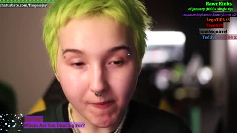 Snapshot of frogessjay chatting on 01-30-25, 08:31 Jaywise Frogfoot online show from 01-30-25, 08:31