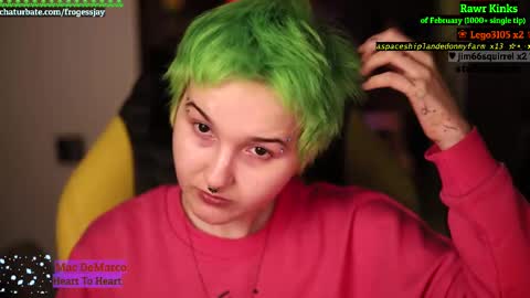 Snapshot of frogessjay chatting on 02-21-25, 06:37 Jaywise Frogfoot online show from 02-21-25, 06:37