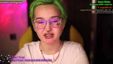 Snapshot of frogessjay chatting on 02-22-25, 08:31 Jaywise Frogfoot online show from 02-22-25, 08:31