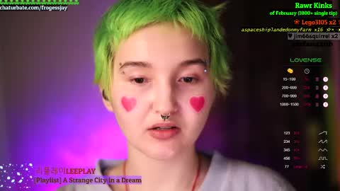 Snapshot of frogessjay chatting on 02-23-25, 09:37 Jaywise Frogfoot online show from 02-23-25, 09:37