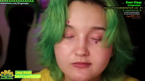 Snapshot of frogessjay chatting on 09-17-25, 10:11 Jaywise Frogfoot online show from 09-17-25, 10:11