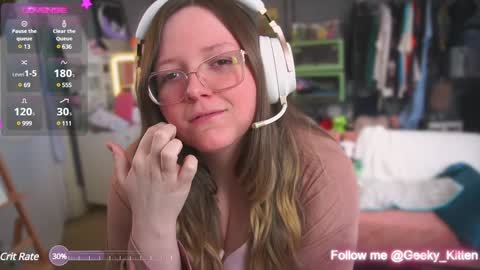 Geeky Kitten Leina -  online show from 01-25-25, 04:13