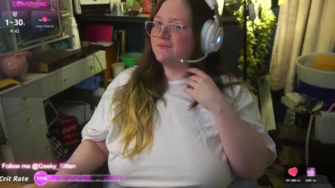 Geeky Kitten Leina -  online show from 09-28-25, 09:58