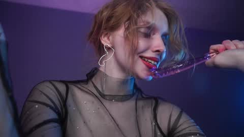 Snapshot of ginger_hugs chatting on 02-03-25, 01:09        im expecting 350 thumbs up on my altar   online show from 02-03-25, 01:09