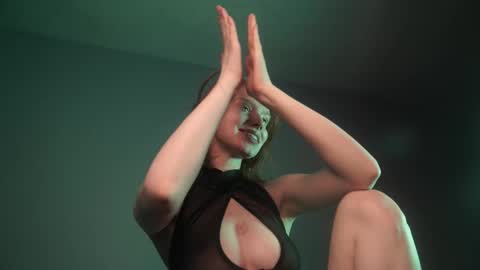 Snapshot of ginger_hugs chatting on 03-03-25, 01:10        im expecting 350 thumbs up on my altar   online show from 03-03-25, 01:10