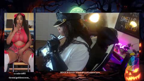Snapshot of goddesscocoaa chatting on 10-24-25, 07:05 Goddess Cocoa online show from 10-24-25, 07:05