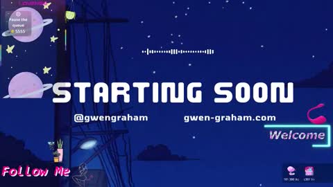 Snapshot of gwengraham chatting on 01-07-26, 02:14 Gwen Graham online show from 01-07-26, 02:14