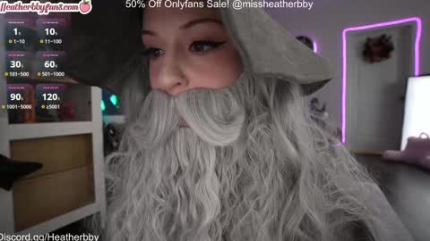 Heather online show from 10-31-25, 10:55