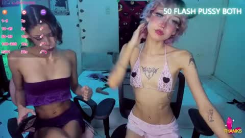 Snapshot of helloskinnygirls chatting on 12-11-24, 02:41 Raven and Momo online show from 12-11-24, 02:41