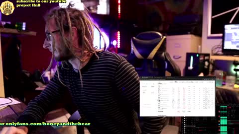 Snapshot of honeyand_thebear chatting on 12-13-24, 01:12 Honey and Bear online show from 12-13-24, 01:12