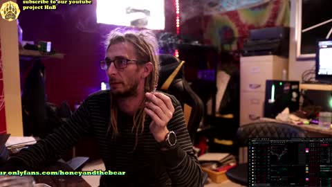 Snapshot of honeyand_thebear chatting on 12-13-24, 07:32 Honey and Bear online show from 12-13-24, 07:32