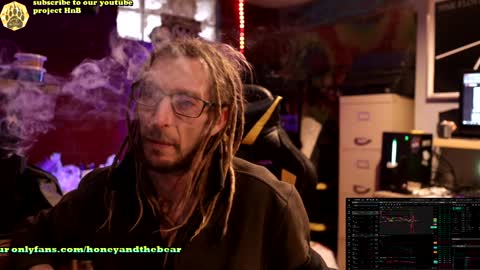 Snapshot of honeyand_thebear chatting on 12-19-24, 01:07 Honey and Bear online show from 12-19-24, 01:07