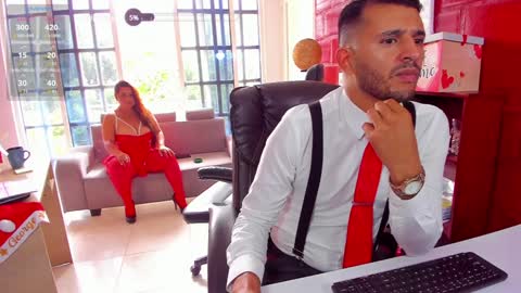 Snapshot of ireneandgeorge chatting on 12-24-24, 03:16 IRENE EVANS And Mr. George online show from 12-24-24, 03:16