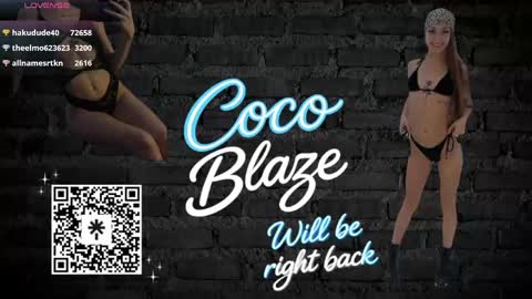 CoCo Blaze online show from 04-23-26, 03:30