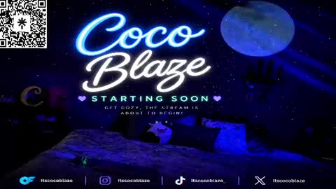 Snapshot of itscocoblaze chatting on 06-10-26, 12:22 CoCo Blaze online show from 06-10-26, 12:22
