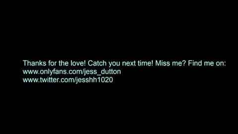Snapshot of jess_dutton chatting on 02-06-25, 12:43 Jessica online show from 02-06-25, 12:43