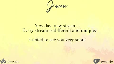 Jiwon online show from 05-01-26, 09:08