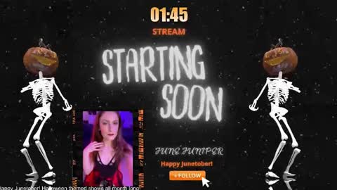 Snapshot of junejuniper chatting on 10-06-25, 11:24 June Juniper online show from 10-06-25, 11:24