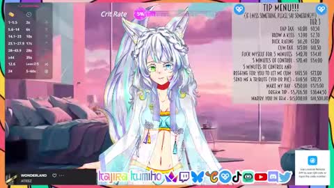 Snapshot of kajira_kumiho chatting on 02-22-25, 02:17 kaji 3 online show from 02-22-25, 02:17