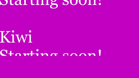 Kiwi online show from 01-15-26, 11:48