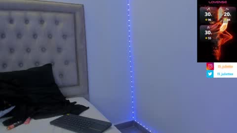 Snapshot of kristy_calderon chatting on 12-10-24, 11:19 Juliette online show from 12-10-24, 11:19
