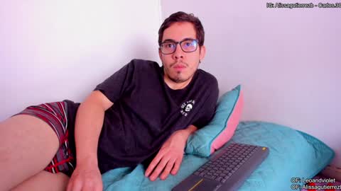 Snapshot of leoandviolet chatting on 12-03-24, 03:44 Carlos  Alissa. Help us to reach 100 likes  online show from 12-03-24, 03:44