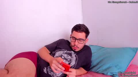 Snapshot of leoandviolet chatting on 01-06-25, 02:47 Carlos  Alissa. Help us to reach 100 likes  online show from 01-06-25, 02:47