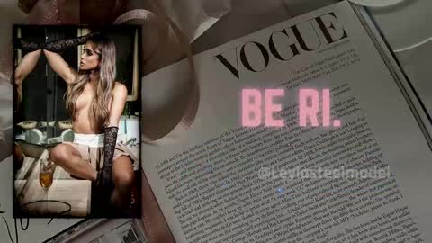 Snapshot of leyla_steel chatting on 02-27-25, 11:20 INSTA leylasteel model         online show from 02-27-25, 11:20