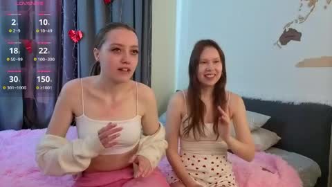 Hello our names are Kate and Alice this is our first day here. online show from 05-25-26, 01:11