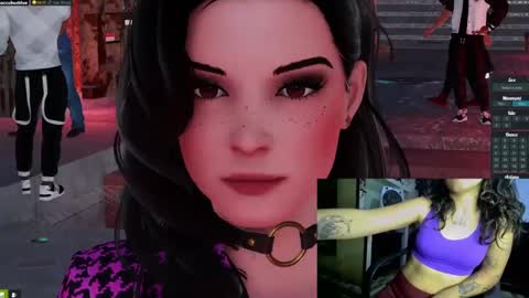 Snapshot of little_doll25 chatting on 01-31-25, 11:45 Succubus Blue online show from 01-31-25, 11:45