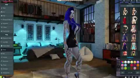 Snapshot of little_doll25 chatting on 10-15-25, 10:21 Succubus Blue online show from 10-15-25, 10:21