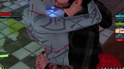 Snapshot of little_doll25 chatting on 10-28-25, 08:33 Succubus Blue online show from 10-28-25, 08:33