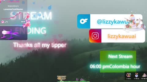 lizzy online show from 12-22-25, 02:08