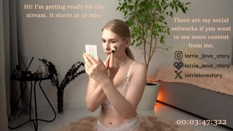 Snapshot of lorrie_love_story chatting on 03-09-25, 11:58 Lorrie online show from 03-09-25, 11:58