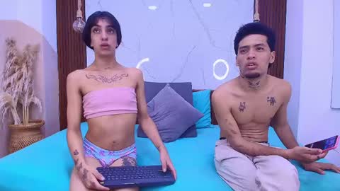 Snapshot of loversinfire chatting on 06-03-26, 03:20 sofia and bryan online show from 06-03-26, 03:20